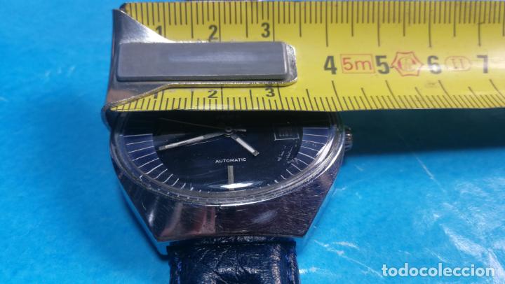 Relojes autom&aacute;ticos: Botito reloj Yema antiguo autom&aacute;tico, funciona bien, grande - Foto 41