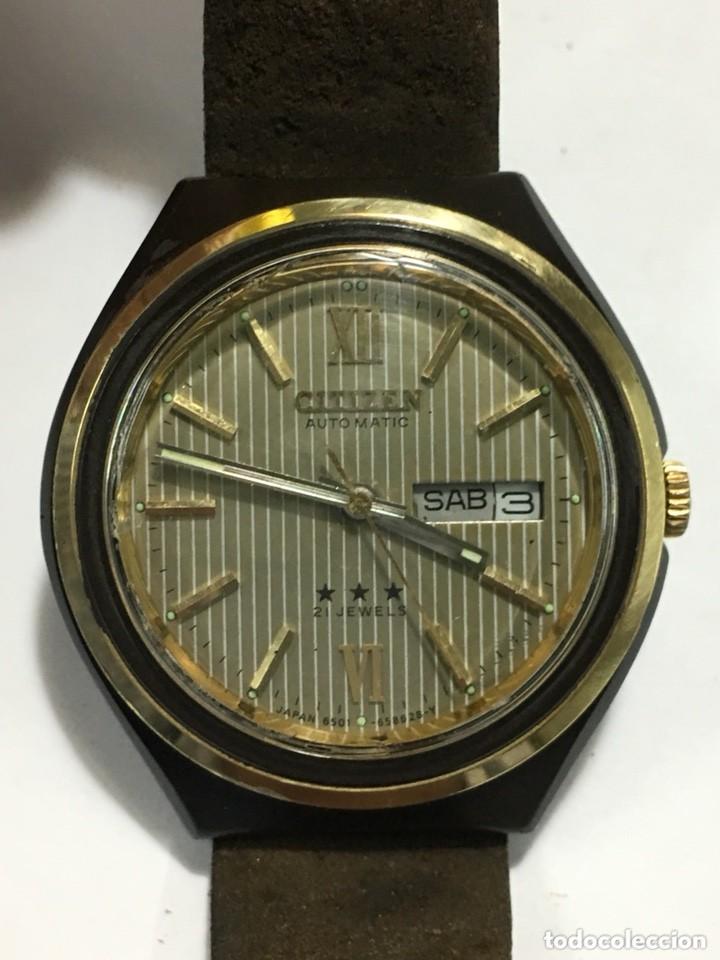 Relojes autom&aacute;ticos: reloj automatico citizen 3 estrellas japon funcionando a la perfecion - Foto 1