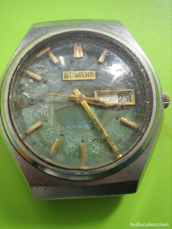 Relojes autom&aacute;ticos: Antiguo reloj de Duwuar.No funciona - Foto 2