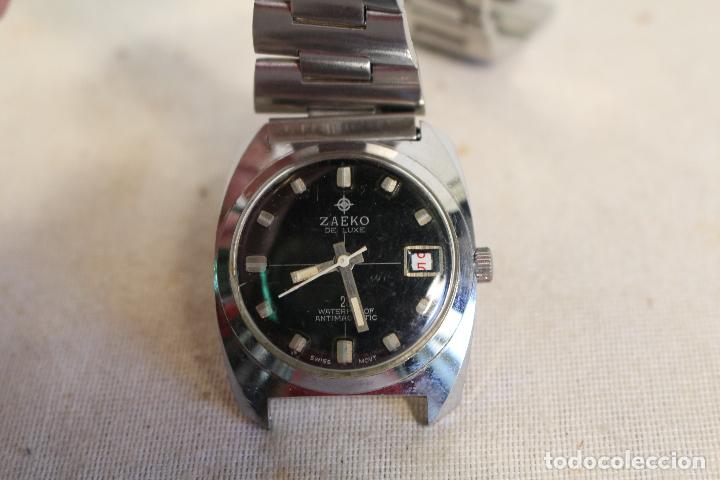 Relojes autom&aacute;ticos: Reloj automatico de pulsera zaeko de luxe - Foto 9