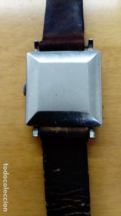 Relojes autom&aacute;ticos: Reloj Duward Continual Diplomatic Autom&aacute;tico Cuadrado - Foto 3