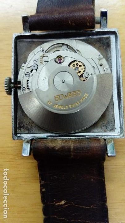 Relojes autom&aacute;ticos: Reloj Duward Continual Diplomatic Autom&aacute;tico Cuadrado - Foto 4