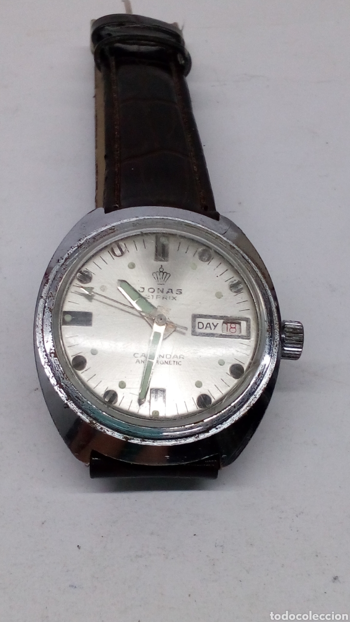 Relojes autom&aacute;ticos: Reloj Jonas carga manual en funcionamiento - Foto 1