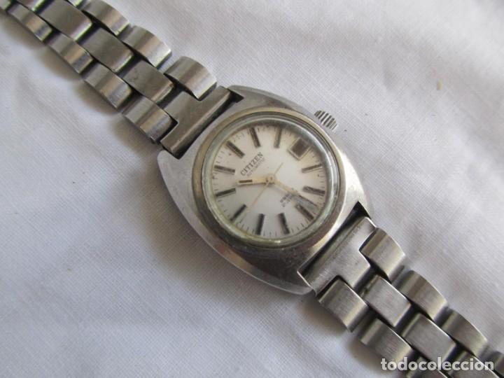 Relojes autom&aacute;ticos: Reloj de se&ntilde;ora Citizen autom&aacute;tico funcionando - Foto 2