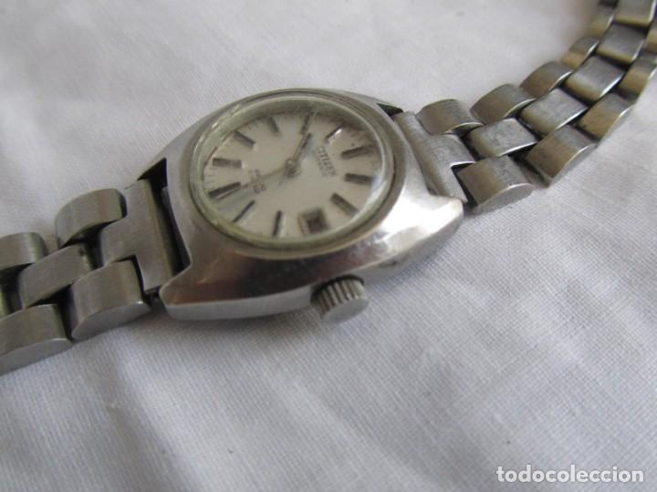 Relojes autom&aacute;ticos: Reloj de se&ntilde;ora Citizen autom&aacute;tico funcionando - Foto 3