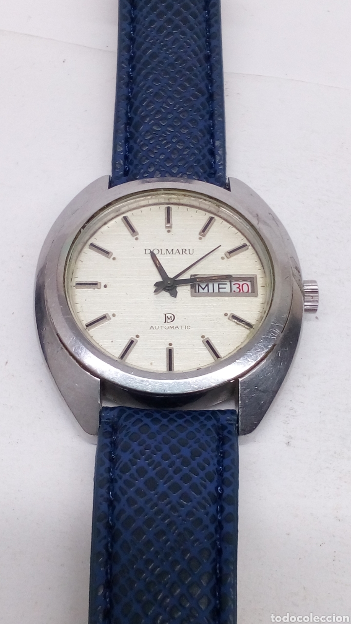 Relojes autom&aacute;ticos: Reloj Dolmaru Autom&aacute;tico dial en funcionamiento /CR31-45 - Foto 3