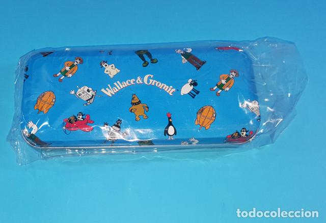 Relojes autom&aacute;ticos: RELOJ DE PULSERA WALLACE & GROMIT NUEVO EN CAJA METALICA, WESCO 1989
