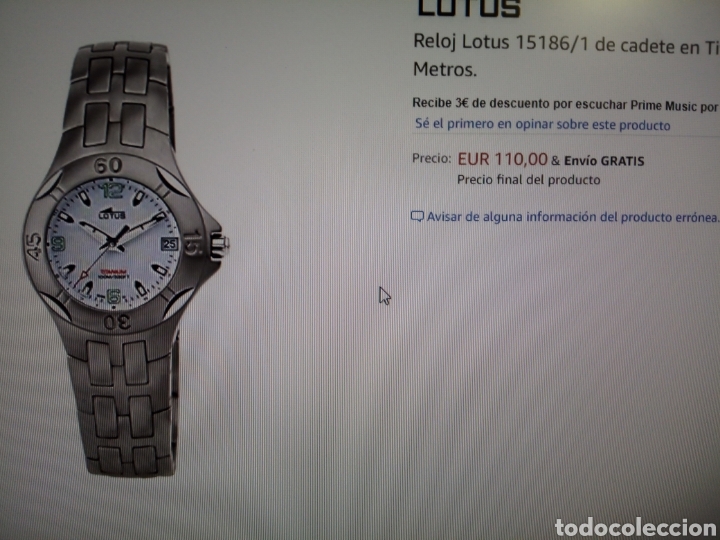 Relojes autom&aacute;ticos: Reloj de se&ntilde;ora Lotus Titanium 15186 - Foto 8