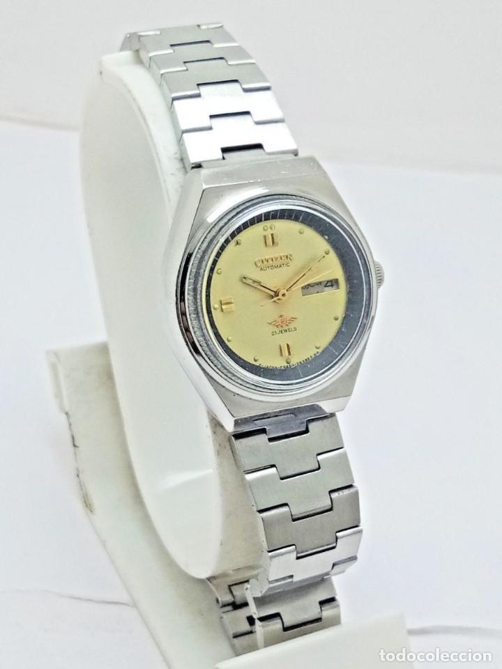 Relojes autom&aacute;ticos: Reloj Vintage De Pulsera Citizen Autom&aacute;tico Para Mujer - Foto 3