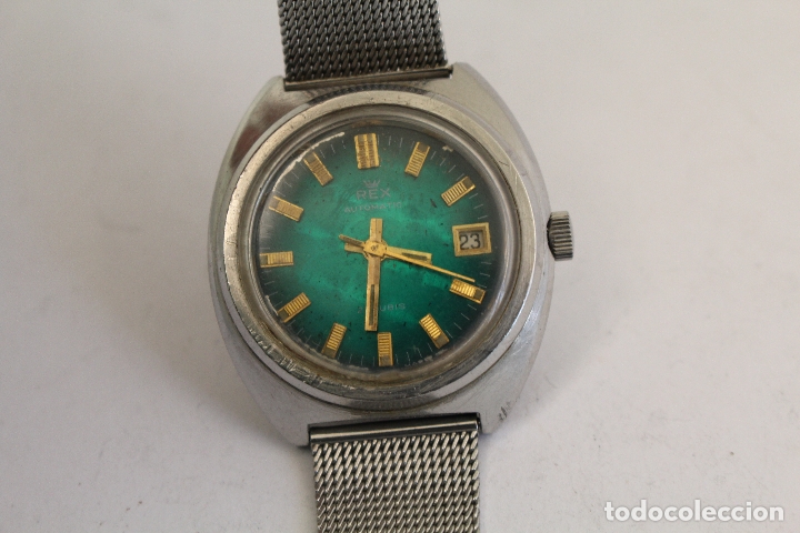 Relojes autom&aacute;ticos: Reloj Autom&aacute;tico de Caballero. Marca Rex. Funcionando. Swiss made. - Foto 1