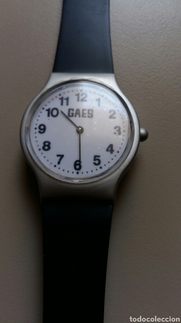 Relojes autom&aacute;ticos: reloj de pulsera publicitad GAES - Foto 1