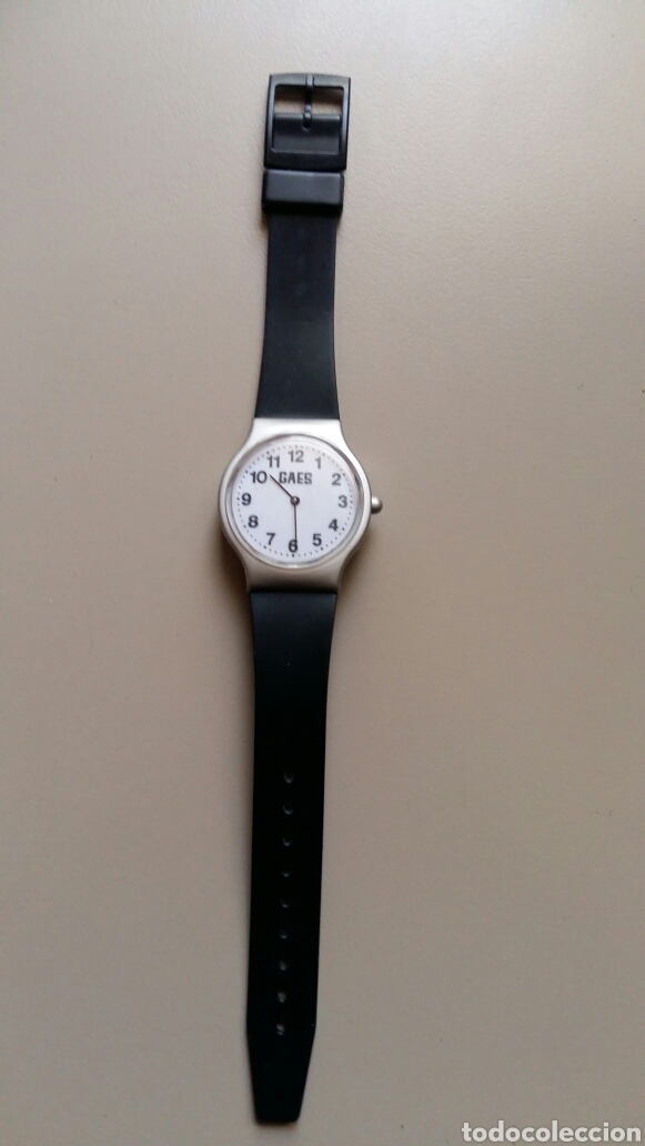 Relojes autom&aacute;ticos: reloj de pulsera publicitad GAES - Foto 2