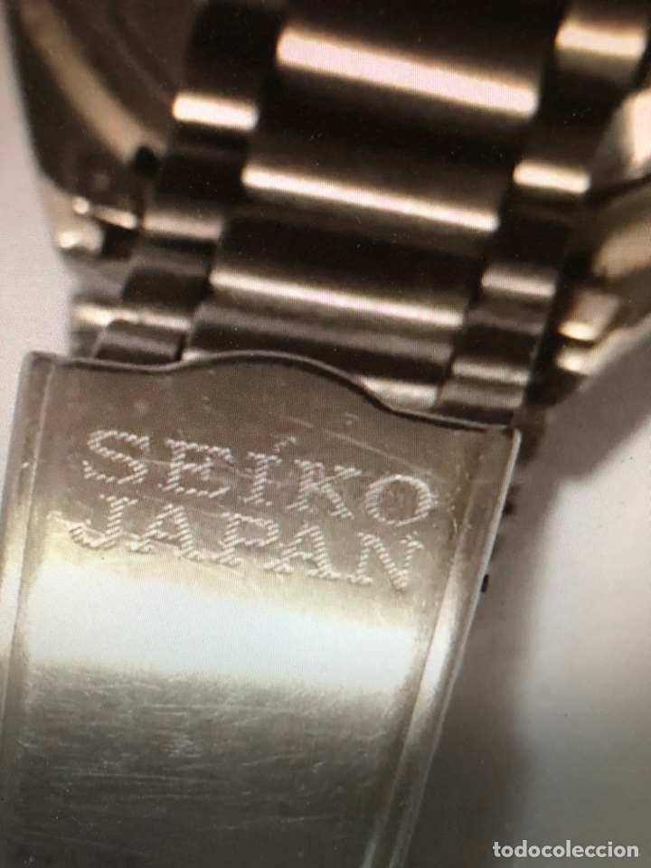 Relojes autom&aacute;ticos: Reloj autom&aacute;tico seiko n5 negro en acero funcionabdo - Foto 4