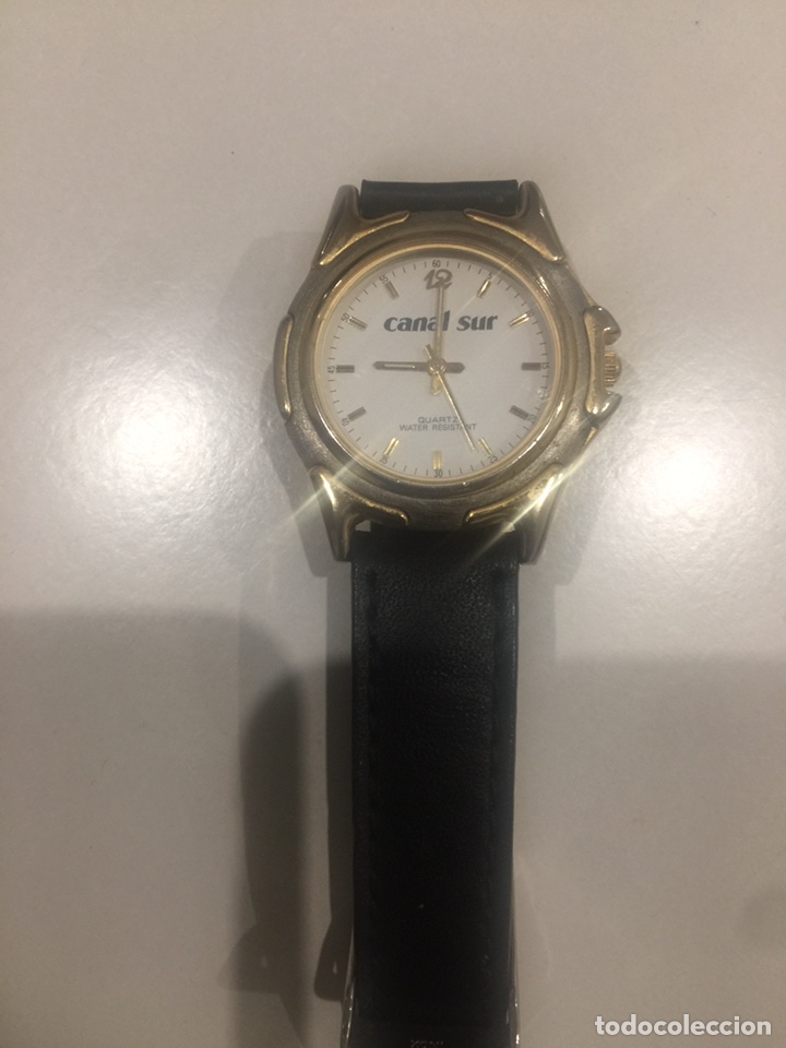 Relojes autom&aacute;ticos: Reloj canal sur antiguo de los comienzos de la cadena - Foto 2