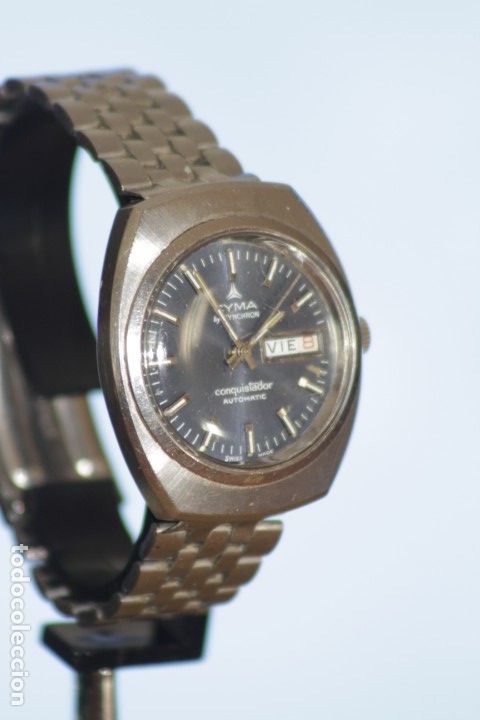 Relojes autom&aacute;ticos: RELOJ CYMA BY SYNCHRON AUTOMATICO VINTAGE FUNCIONA OK. - Foto 6