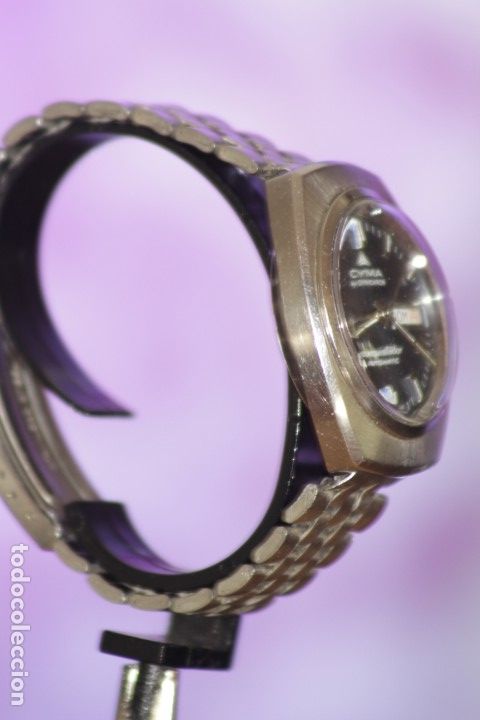 Relojes autom&aacute;ticos: RELOJ CYMA BY SYNCHRON AUTOMATICO VINTAGE FUNCIONA OK. - Foto 11