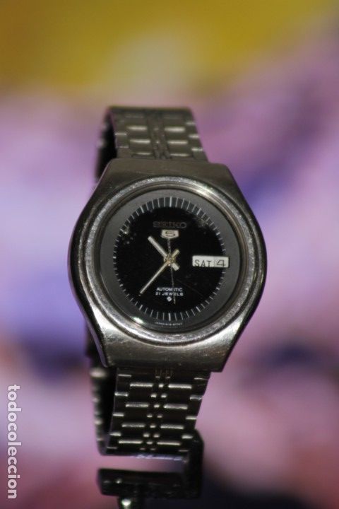 Relojes autom&aacute;ticos: SEIKO 5 AUTOMATICO OVERSIZE 6119-8610 - Foto 2
