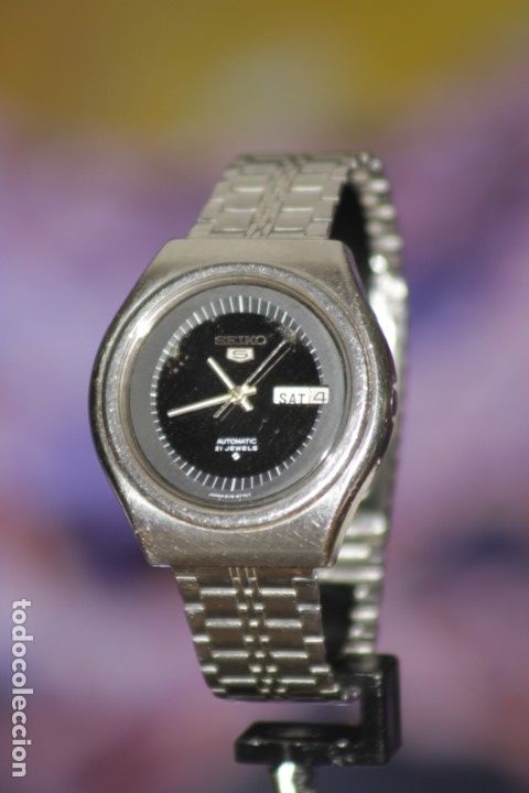 Relojes autom&aacute;ticos: SEIKO 5 AUTOMATICO OVERSIZE 6119-8610 - Foto 11