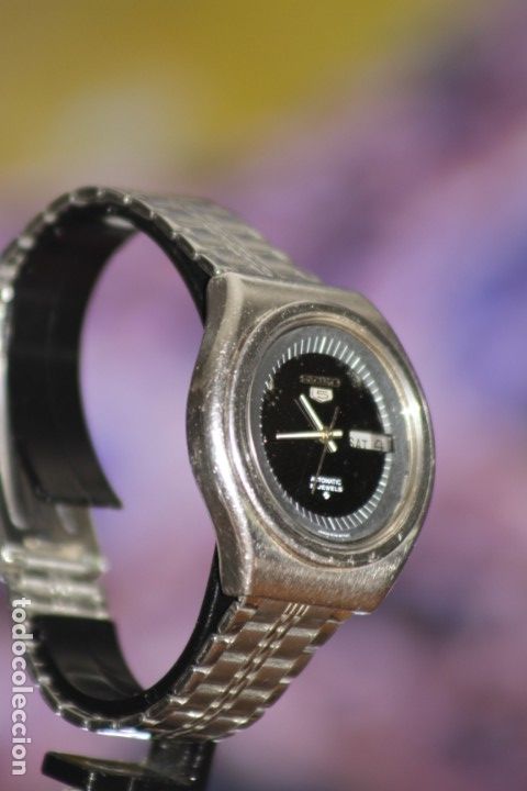 Relojes autom&aacute;ticos: SEIKO 5 AUTOMATICO OVERSIZE 6119-8610 - Foto 12