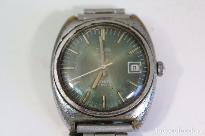 Relojes autom&aacute;ticos: reloj titan automatico tenox 17rubis - Foto 3