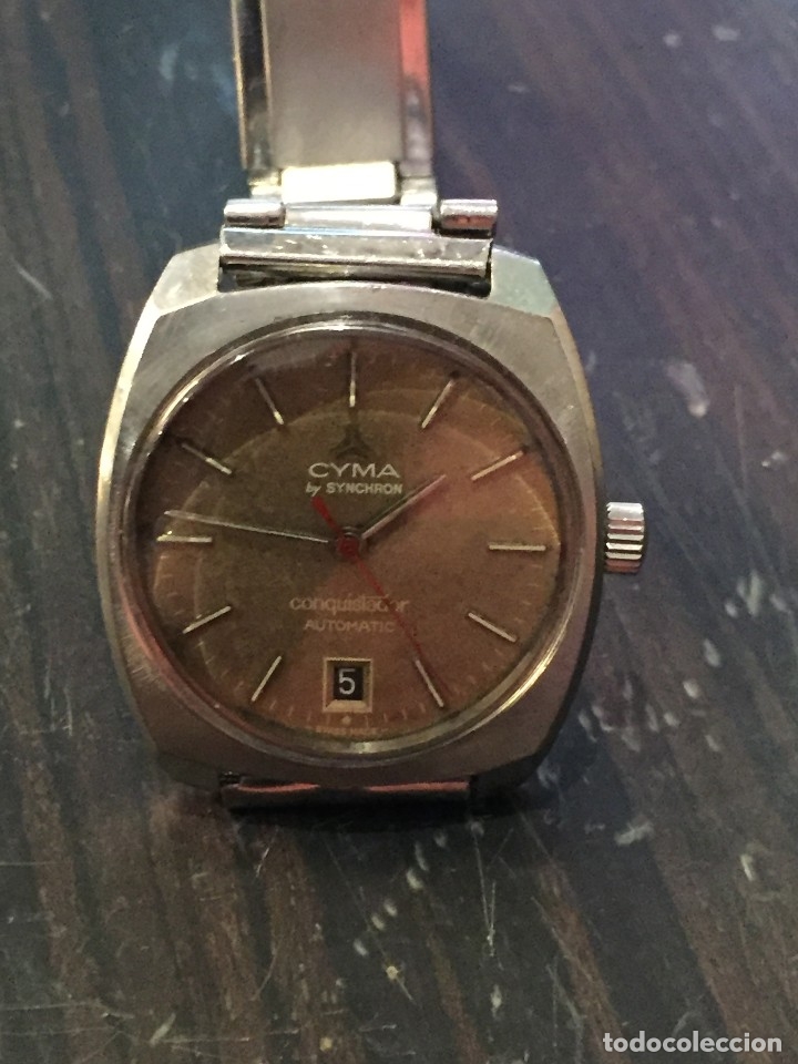 Relojes autom&aacute;ticos: RELOJ DE PULSERA CYMA MODELO CONQUISTADOR - Foto 2