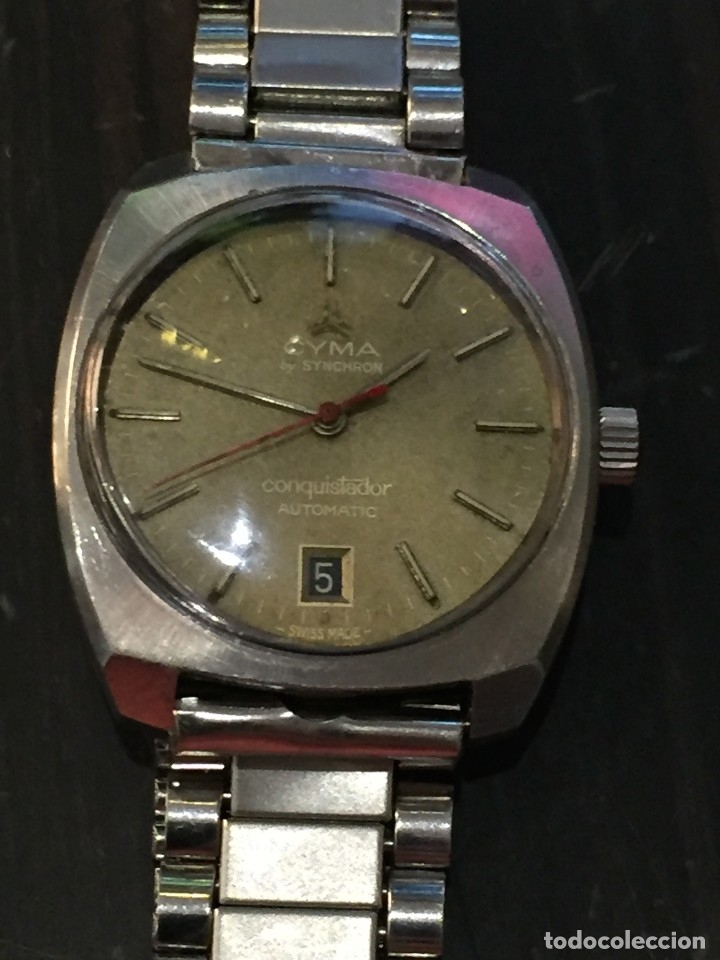 Relojes autom&aacute;ticos: RELOJ DE PULSERA CYMA MODELO CONQUISTADOR - Foto 6