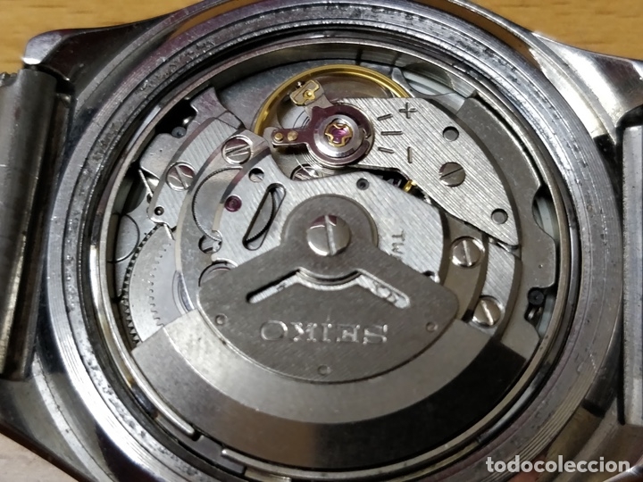 Relojes autom&aacute;ticos: RELOJ SEIKO DE PULSERA AUTOM&Aacute;TICO. CORREA MARCA SAINO. - Foto 6