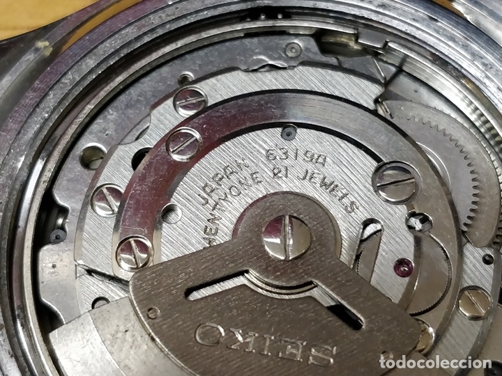 Relojes autom&aacute;ticos: RELOJ SEIKO DE PULSERA AUTOM&Aacute;TICO. CORREA MARCA SAINO. - Foto 7