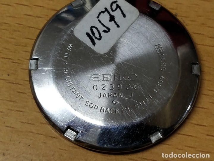 Relojes autom&aacute;ticos: RELOJ SEIKO DE PULSERA AUTOM&Aacute;TICO. CORREA MARCA SAINO. - Foto 9