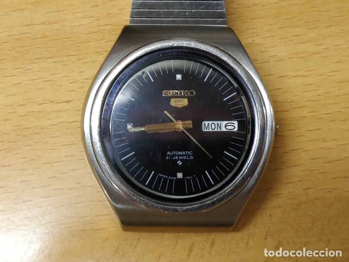 Relojes autom&aacute;ticos: RELOJ SEIKO DE PULSERA AUTOM&Aacute;TICO. CORREA MARCA SAINO. - Foto 10