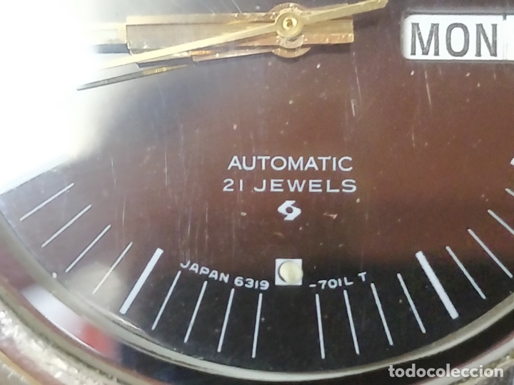 Relojes autom&aacute;ticos: RELOJ SEIKO DE PULSERA AUTOM&Aacute;TICO. CORREA MARCA SAINO. - Foto 11