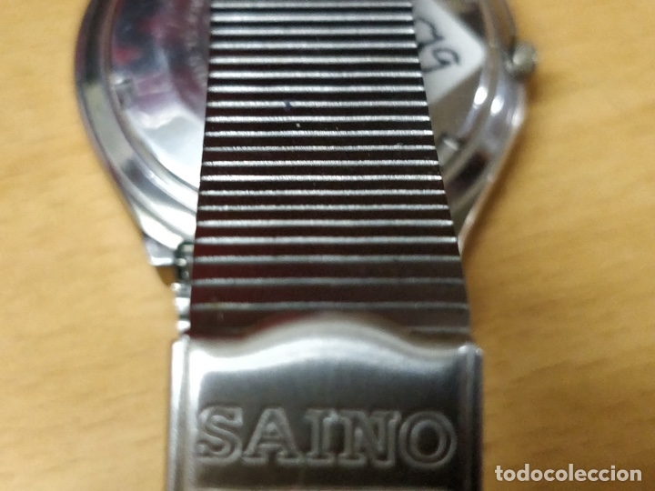 Relojes autom&aacute;ticos: RELOJ SEIKO DE PULSERA AUTOM&Aacute;TICO. CORREA MARCA SAINO. - Foto 16