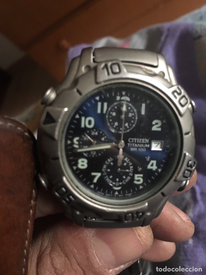 citizen titanium wr100