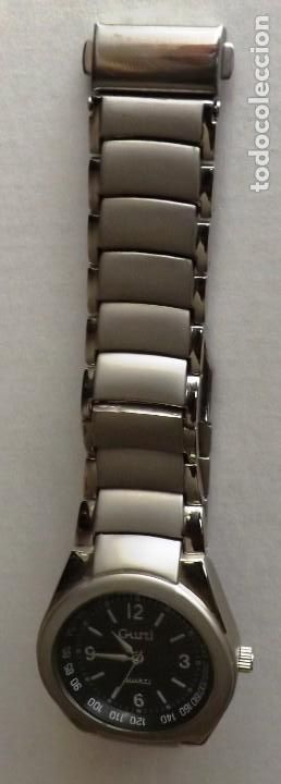Relojes autom&aacute;ticos: Reloj de pulsera GUTTI de acero - Foto 5