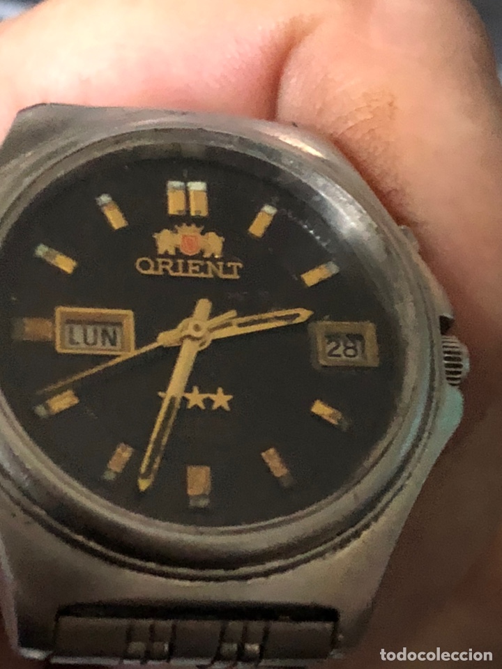Relojes autom&aacute;ticos: Reloj orient 3 estrellas autom&aacute;tico funciona - Foto 3