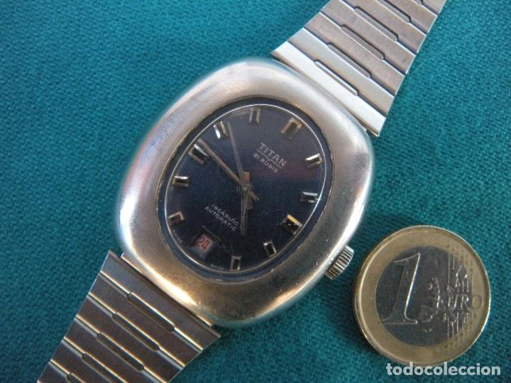 Relojes autom&aacute;ticos: RELOJ TITAN 21 RUBIS AUTOM&Aacute;TICO. - Foto 6