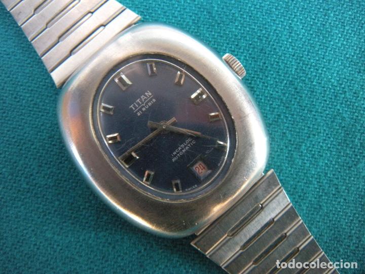 Relojes autom&aacute;ticos: RELOJ TITAN 21 RUBIS AUTOM&Aacute;TICO. - Foto 1