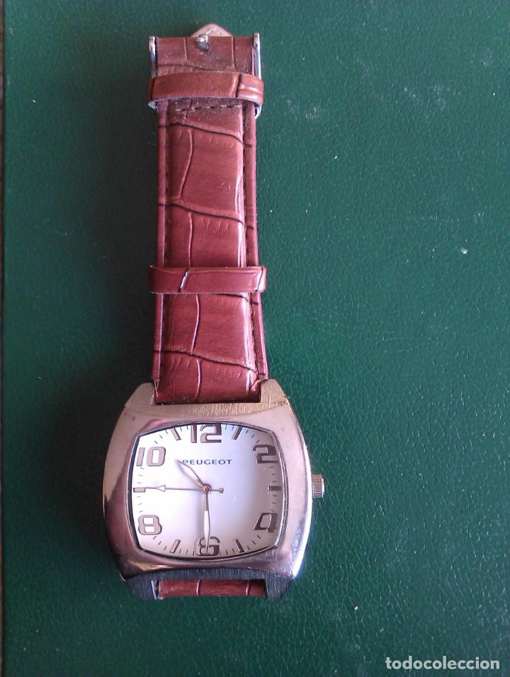 Relojes autom&aacute;ticos: Reloj Peugot Quartz - Correa Cuero - Foto 1