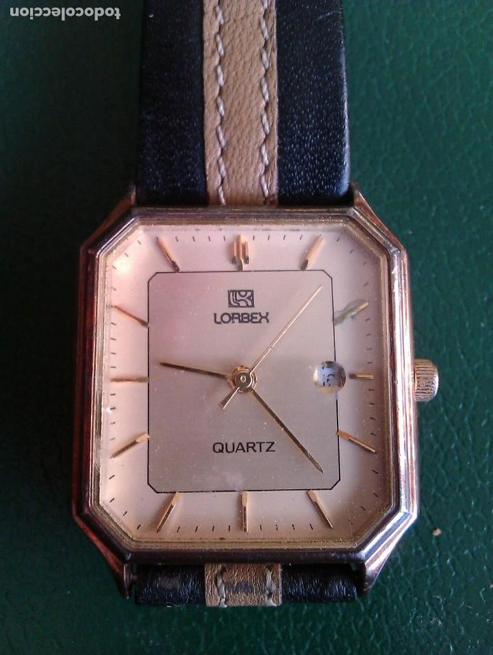 Relojes autom&aacute;ticos: Reloj Lorbex Quartz - Correa Cuero - Foto 2