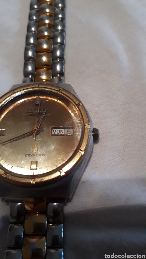 Relojes autom&aacute;ticos: Reloj Citizen Quartz Crystron - Foto 3