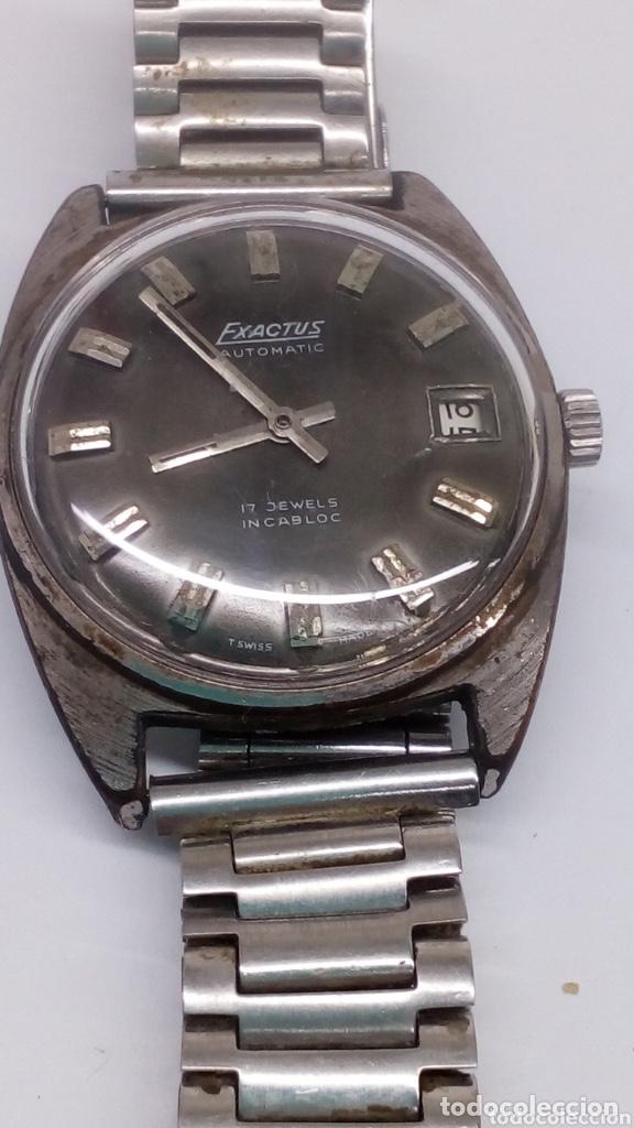 Relojes autom&aacute;ticos: Reloj EXACTUS automatico a&ntilde;os circla 50 - Foto 2