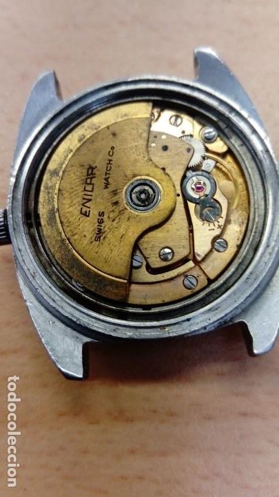 Relojes autom&aacute;ticos: Reloj Enicar autom&aacute;tico - Foto 5