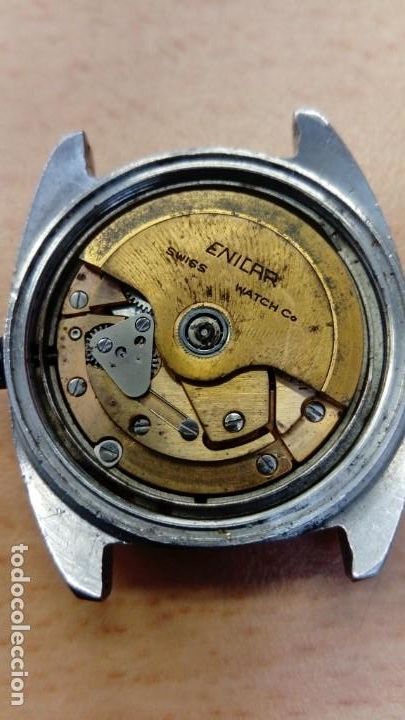 Relojes autom&aacute;ticos: Reloj Enicar autom&aacute;tico - Foto 6