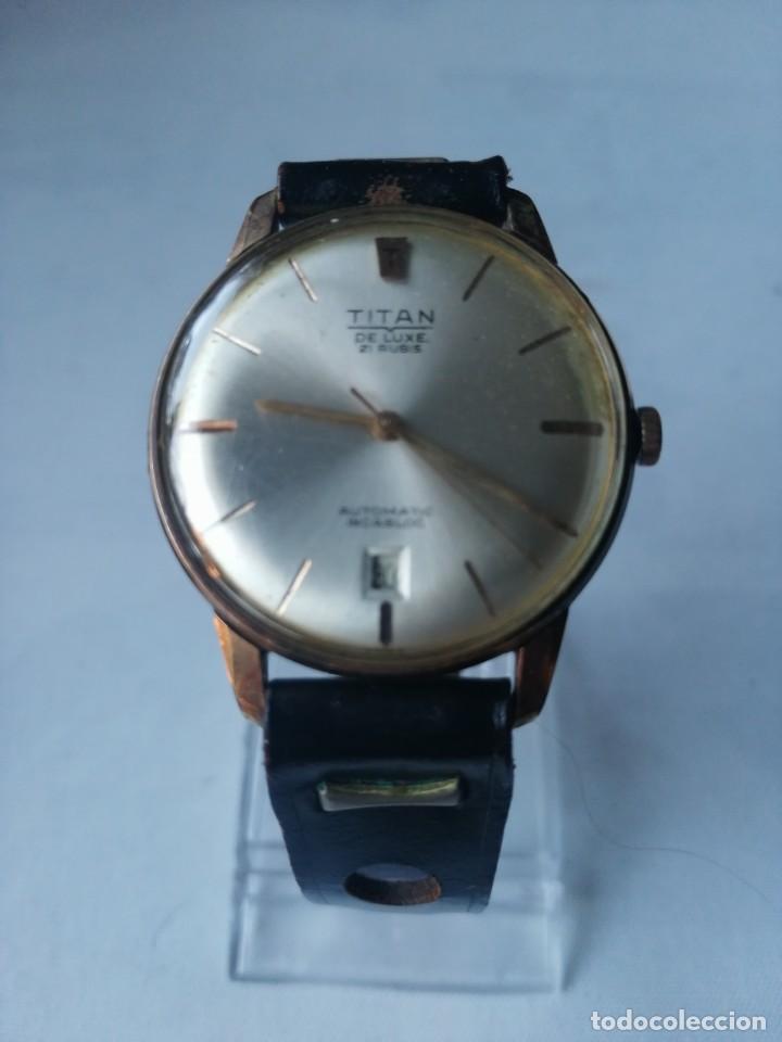 Relojes autom&aacute;ticos: RELOJ AUTOM&Aacute;TICO TITAN DE LUXE 21 RUBIS. - Foto 1