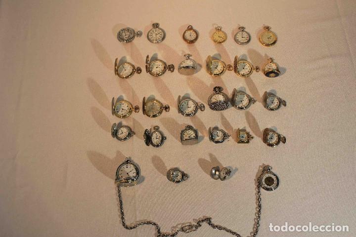 Relojes autom&aacute;ticos: 28 RELOJES BOLSILLO - Foto 3