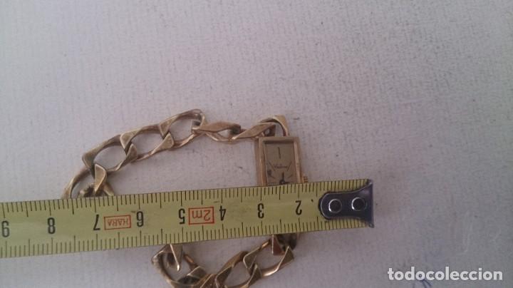 Relojes autom&aacute;ticos: Reloj CELINE DORADO DE SE&Ntilde;RA - Foto 3