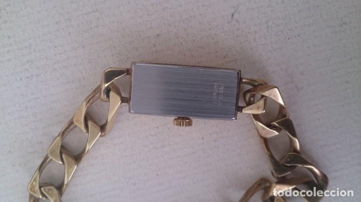 Relojes autom&aacute;ticos: Reloj CELINE DORADO DE SE&Ntilde;RA - Foto 4