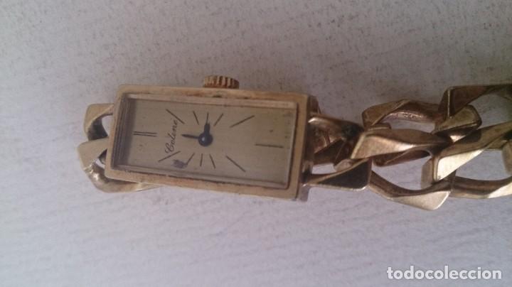Relojes autom&aacute;ticos: Reloj CELINE DORADO DE SE&Ntilde;RA - Foto 5