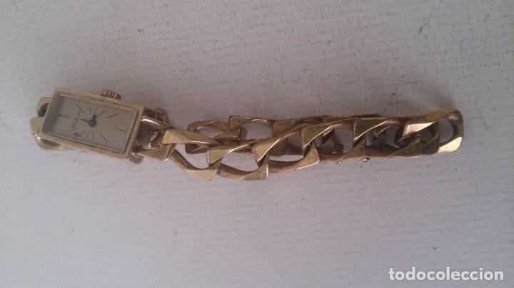 Relojes autom&aacute;ticos: Reloj CELINE DORADO DE SE&Ntilde;RA - Foto 7