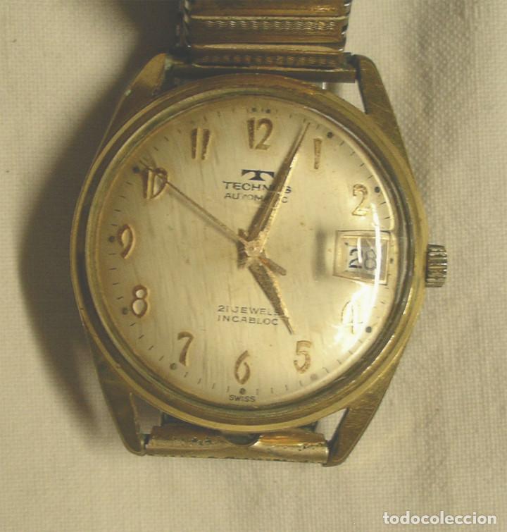 Relojes autom&aacute;ticos: Technos Reloj Automatico, Calendario, Funciona. Med. 3,2 cm - Foto 1